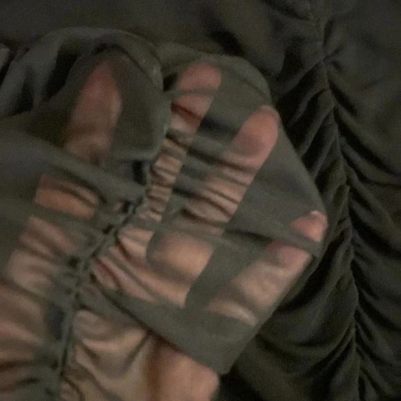 Casadei long mesh sleeves top size XL NWOT - Picture 3 of 4